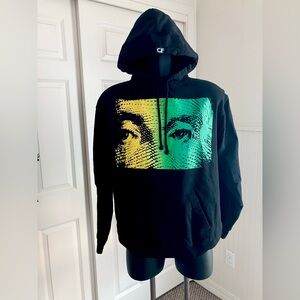 Men’s Cake Face cakeface northwest Seattle hoodie medium black sweatshirt